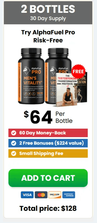 AlphaFuel Pro1 bottle